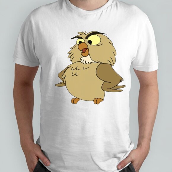 Archimedes Sword In The Stone Graphic T-Shirt Fantasy Story Book Tee 138 - Picture 1 of 5